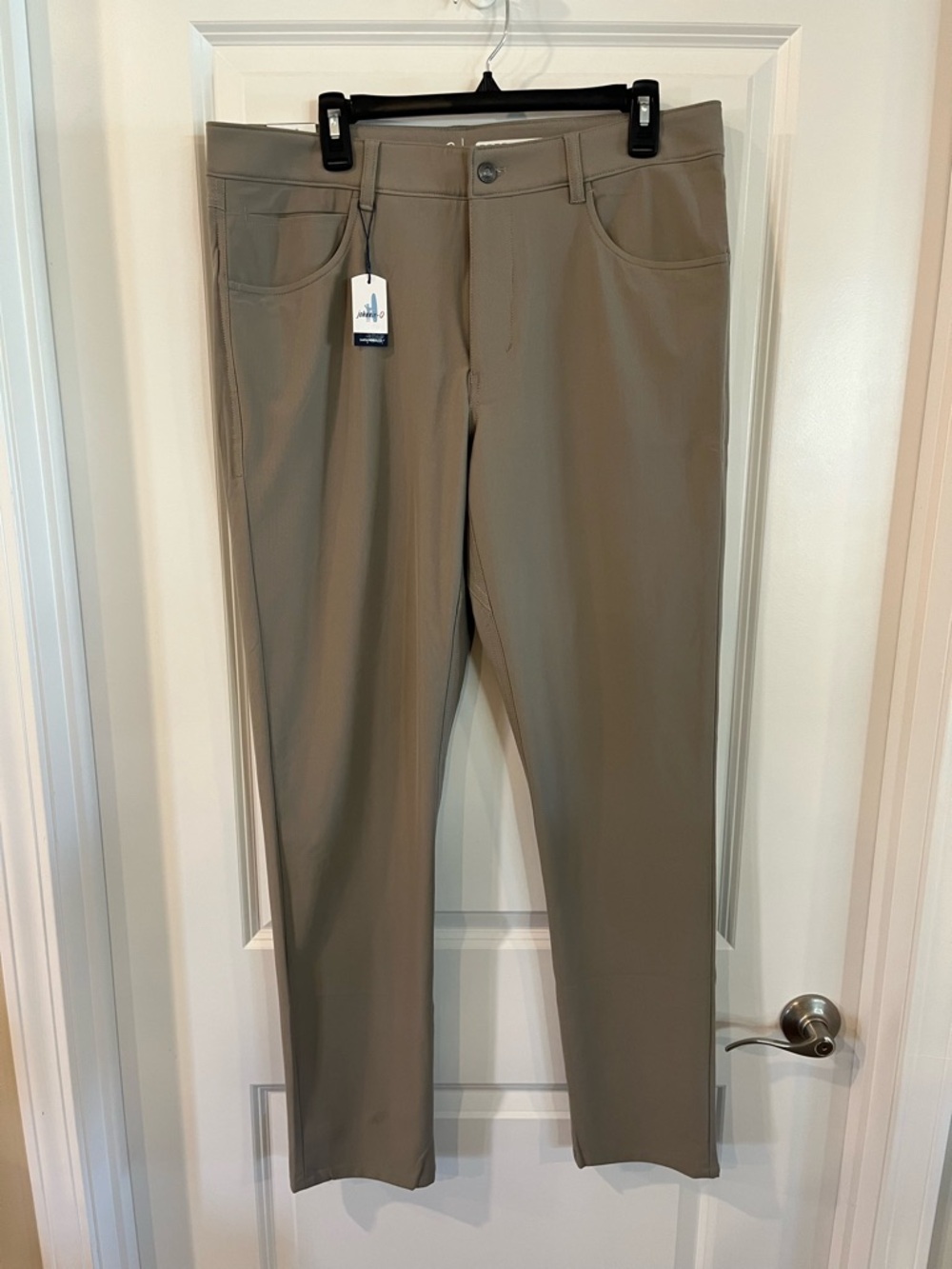 johnnie-O Prep-Performance Men's Chino Pants in Taupe